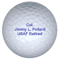 jimmy l pollard golf ball print